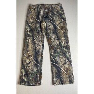 Wrangler Pro Gear Camo Fleece Lined Pants Mens 38x32